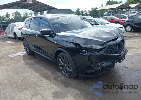 2022 Acura Mdx A-Spec Package z USA, uszkodzony, nr VIN 5J8YE1H03NL022385